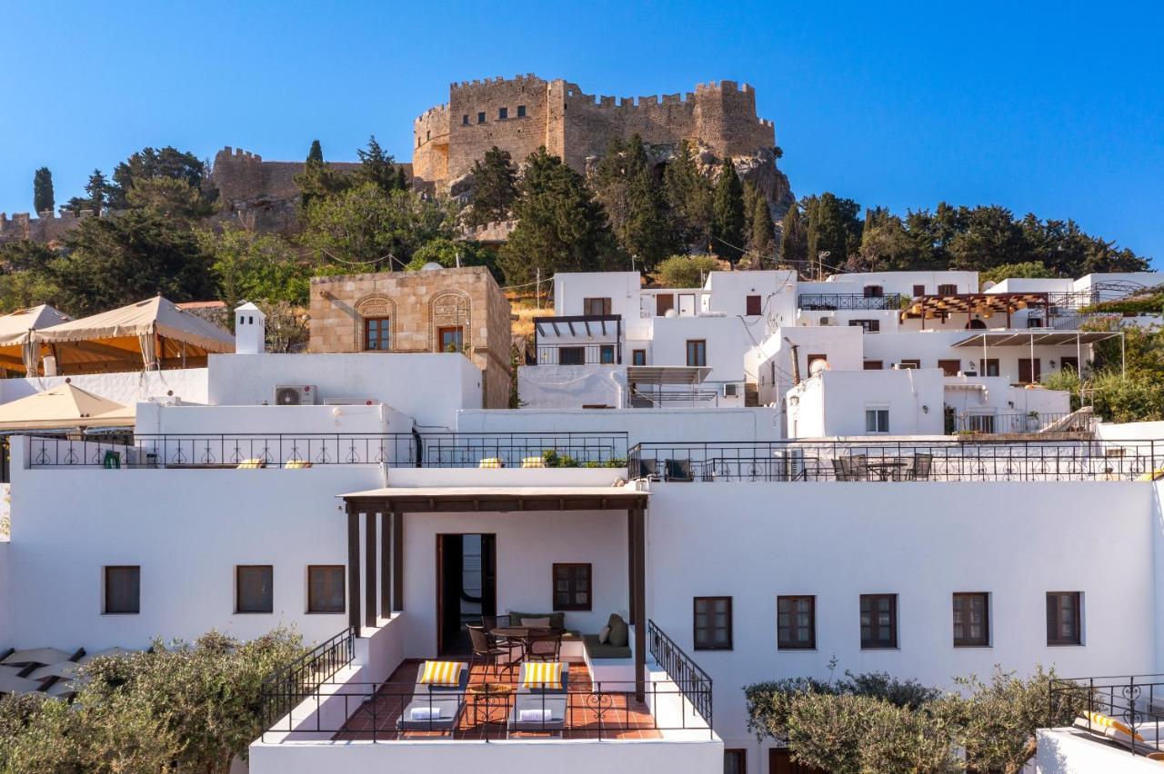 Maris Lindos Suites & Apartments Luaran gambar